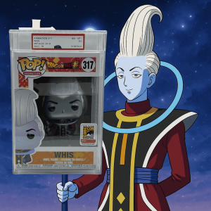 Whis San Diego Comic-Con Exclusive Funko Pop – PSA 8.5